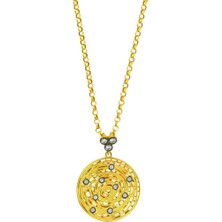 Altınkaynak 14 Ayar Altın Tasarım Kolye  -  0204424