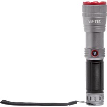 Vıptec Vega Lt Şarjlı Uzun Menzilli Alüminyum El Feneri 1000 Lümen (VT891207)