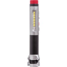 Vıptec Runo Şarjlı 6 Fonksiyonlu Kalem Tip Fener 500 Lümen (VT891211)