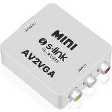 S-Link Sl-Av315 Video To Vga Çevirici
