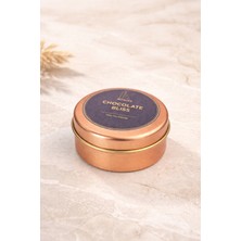 Korıxa Chocolate Bliss Çikolata Kokulu Mini Mum – Metal Kutulu Premium Kokulu Mum