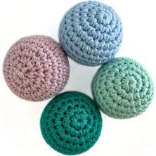 Pet And Planet Kedi Topu Seti 4'lü- Çıngıraklı, Kedi Naneli, Pamuklu