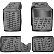 Esranın Dünyası 3D Havuzlu Paspas - Renault Clio 2 (1998-2005) Uyumlu