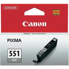 Canon CLI-551Gy Gray Gri Mürekkep Kartuş İp7250 Mx925