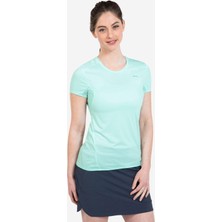 Decathlon Kadın Outdoor Tişört - Gri/mavi - MH100 - L