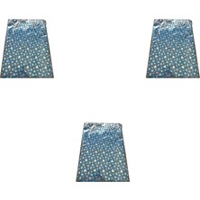 Omeyva Desenli Metalize Hediye Paketi Yapışkanlı Torba Poşet - 35X50 Cm. - 100 Adetlik 3 Paket