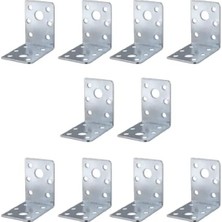 Esranın Dünyası Köşe Bağlantı Sabitleme L Demir 60X60X45 mm (10 Adet)
