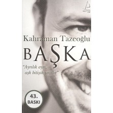 Destek Yayınları Başka  Ayrılık Ayrı Aşk Bitişik Yazılır