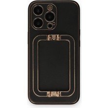 Erdo Ticaret Buğz Iphone 14 Pro Kılıf Coco Elit Kapak - Siyah