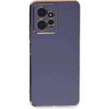 Erdo Ticaret Buğz Xiaomi Redmi Note 12 4g Kılıf Volet Silikon - Mavi