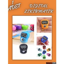 Keskon Dijital Renkli Zikirmatik – Ergonomik Tek Tuşlu Zikir Sayacı Taşınabilir Zikir Sayma Aracı