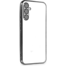 Erdo Ticaret Buğz Samsung Galaxy A54 5g Kılıf Razer Lensli Silikon - Siyah