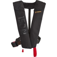 Decathlon Yetişkin Otomatik Şişen Can Yeleği - 150 N - Siyah - Lj Air