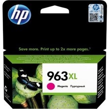  963xl yüksek kapasite magenta kırmızı kartuş 3ja28a