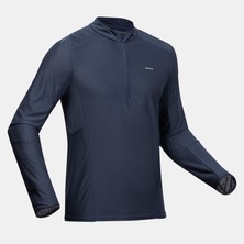 Decathlon Erkek Uzun Kollu Outdoor Tişört - Gri - MH550 - Xl