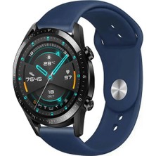 Kreton Huawei Watch Gt2 46MM ile Uyumlu Kordon Yumuşak Dokulu Esnek Jel Silikon Kayış