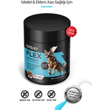 Cutepet Flex Köpek Eklem ve Kemik Sağlığı Tableti 60 Adet – Glukozamin, Kondroitin, Msm Destekli