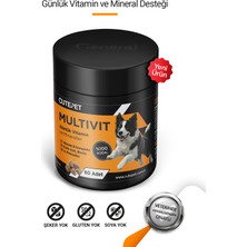 Cutepet Multivit Köpek Vitamin ve Mineral Tableti 60 Adet – Günlük Bağışıklık, Enerji ve Genel Sağlık Desteği