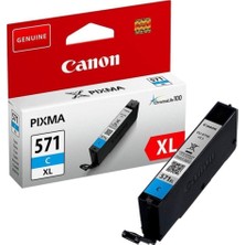 Canon Cyan Mavi Yüksek Kapasiteli Mürekkep Kartuş Ts5050-9050 Cli-571Xl C