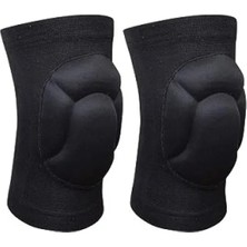 Esranın Dünyası Diz Koruma Amacıyla Tasarlanmış Sünger Destekli Voleybol Dizliği - Siyah, L Beden