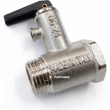 FullYedek Arçelik Uyumlu Çekvalf Mandallı Italy , Termosifon Şofben Emniyet Ventili Çekvalfi Ventil