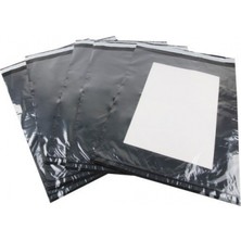 ŞEYLİŞEYLER Şeylişeyler – Şeffaf Kargo Poşeti – Siyah/şeffaf – 45×55 cm – 1000 Adet