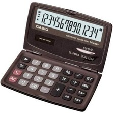  cep tipi kapaklı hesap makinesi 14 hane sl-240lb