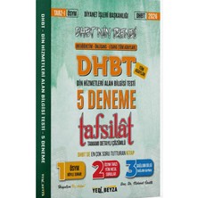 2026 Dhbt Tafsilât 5 Deneme Tamamı Çözümlü Doç. Dr. Mehmet Ümitli