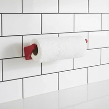 MiraLive Kırmızı Peçete Askısı Mutfak Duvar Tipi Peçetelik Organizer