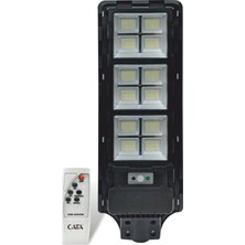 Cata Ct 4642 Solar Güneş Enerjili 300W Sensörlü Sokak Armatür 6400K Beyaz Işık