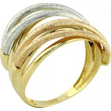 Altınkaynak 14 Ayar Altın Tasarım Yüzük  -  0198963