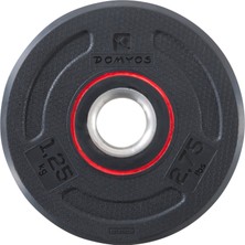 Decathlon Kauçuk Ağırlık Plakası - 1,25 kg - 28 mm Sap