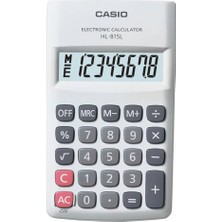Casio Beyaz 8 Haneli Hesap Makinesi HL-815L-WE Cep Kullanım Tipi ile Pratik Hesaplama