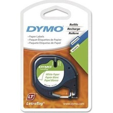 Dymo Letratag Kağıt Şerit 12 Mm X 4 Metre Beyaz