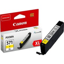 Canon Yellow Sarı Yüksek Kapasiteli Mürekkep Kartuş Ts5050-9050 Cli-571Xl Y