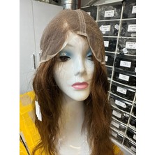 Kozmanka Bayan Protez Saç Kahverengi - sar.- 45.cm - 40 cm