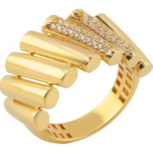 Altınkaynak 14 Ayar Altın Tasarım Yüzük  -  0181839