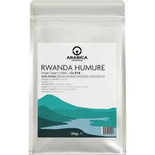 Arabica Coffee House Rwanda Humure Çekirdek Kahve 250G Nitelikli Orta Kavrulmuş