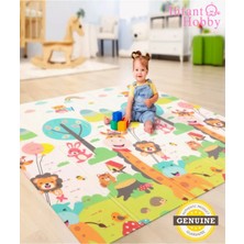 İnfant Hobby My World Premium Katlanabilir Oyun Matı 160x180x1 Cm