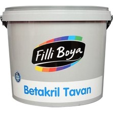 Filli Boya Betakril Tavan Boyası 3.5 kg Beyaz Akrilik Emülsiyon Özel Formül