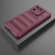 Erdo Ticaret Buğz Xiaomi Mi 13 Pro Kılıf Optimum Silikon - Bordo
