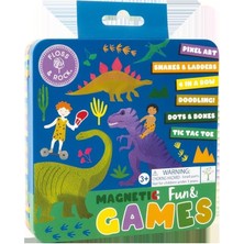 Floss & Rock Mıknatıslı Kutu Oyunları / Dino