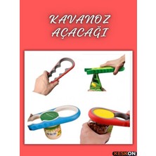 Keskon Kavanoz ve Şişe Açacağı | Çok Amaçlı Kapak Açıcı | Pratik Mutfak Yardımcısı