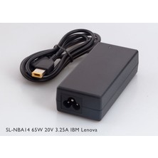  s-link 65w 20v 3.25a ıbm lenovo notebook standart adaptör sl-nba14