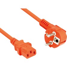 Vcom 1.8Mt 3-0.50Mm Turuncu Power Kablosu Ce-021-O