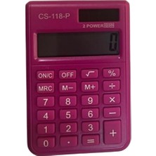 Belirtilmemiş Csl Cs-118-P Pembe 8 Hane Cep Tipi Hesap Makinesi