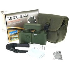 8X30 Profesyonel Askeri Su Geçirmez Yüksek Kaliteli Dürbün Yeşil ( Lisinya )