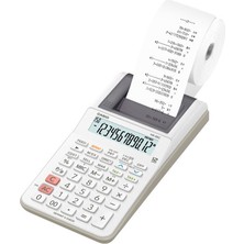 Casio Hr-8Rc-We 12 Hane Beyaz Şeritli Hesap Makinesi