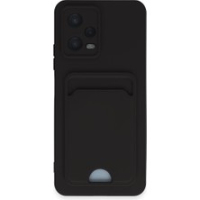 Erdo Ticaret Buğz Xiaomi Poco X5 5g Kılıf Kelvin Kartvizitli Silikon - Siyah