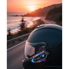 Bt5.3 Çipli Kask Içi Bluetooth Kulaklık 25 Saat Pil - Lisinya